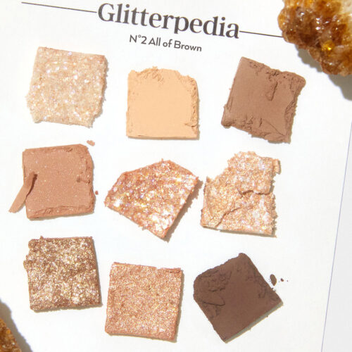 [Unleashia] Glitterpedia Eye Palette N2. All of Brown - Imagen 4