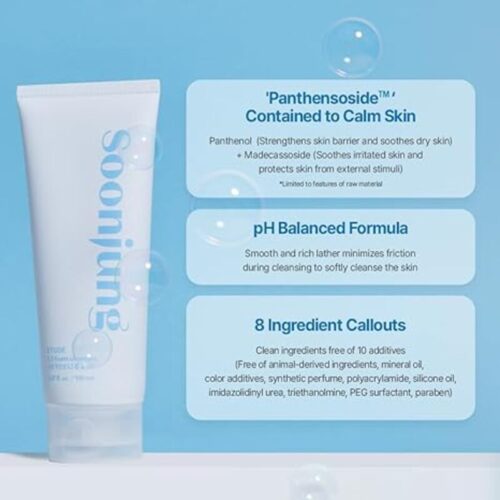 [Etude House] Soon Jung 5.5 Foam Cleanser (23AD) - Imagen 5