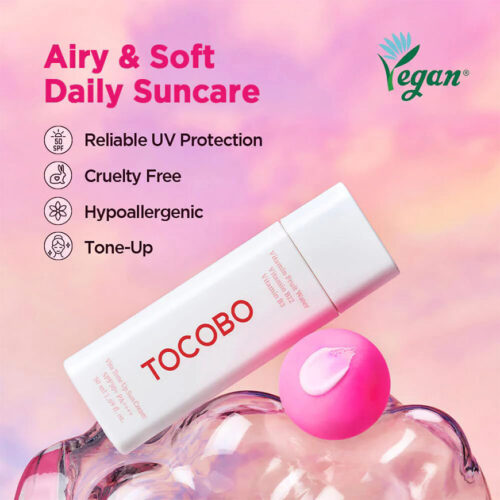 [Tocobo] Vita Tone Up Sun Cream SPF50+ PA++++ 50ml - Imagen 4