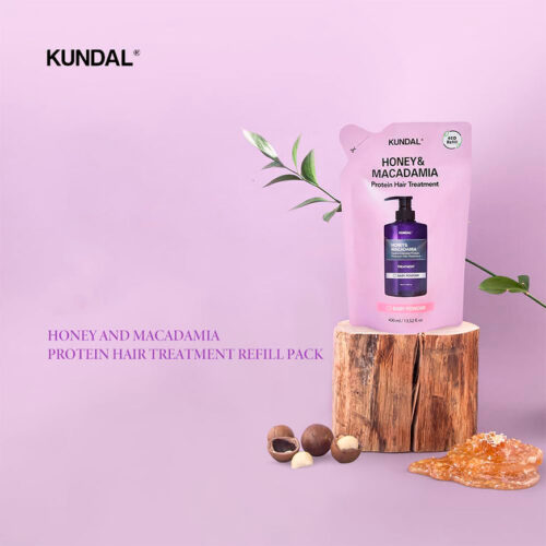 [Kundal] Honey&Macadamia Conditioner Refill 400ml (2 Fragancias) - Imagen 3