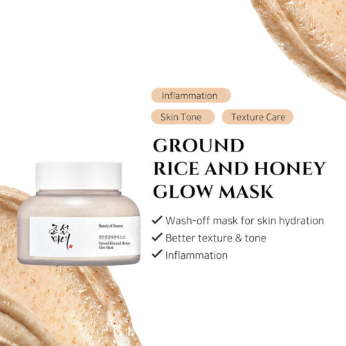 [BOJ] Ground Rice and Honey Glow Mask - Imagen 4