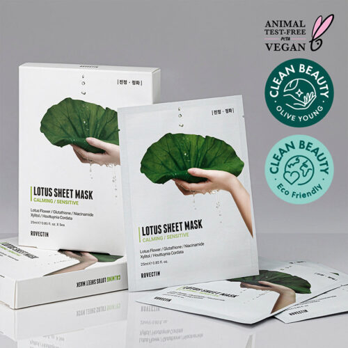 [Rovectin] Calming Lotus Sheet Mask - Imagen 6