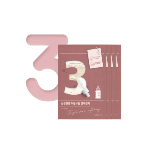 [Numbuzin] No. 3 Tingle Pore Softening Mascarilla de Tela - Imagen 3
