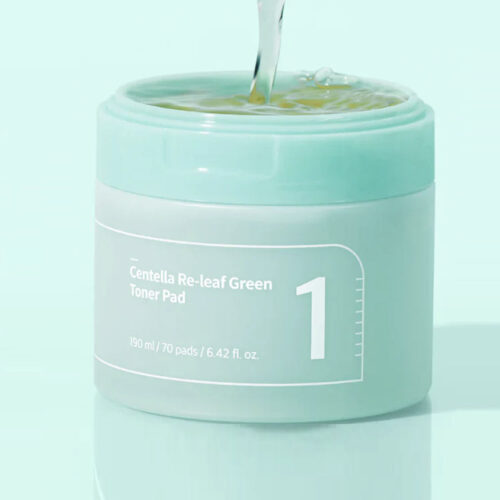 [Numbuzin] No. 1 Centella Re-Leaf Green Toner Pad 70 - Imagen 5