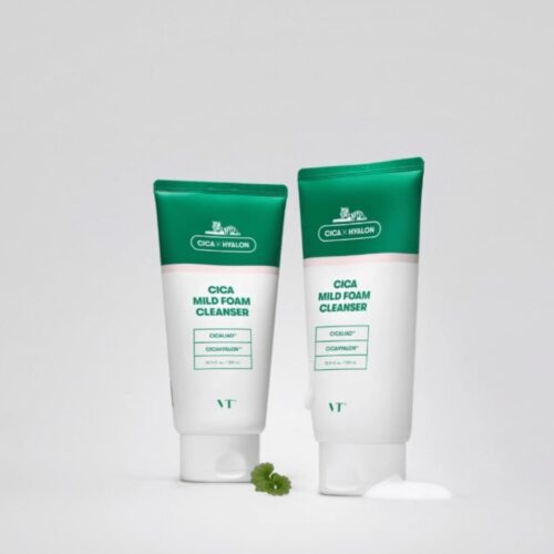 [VT] Cica Mild Foam Cleanser 300ml - Imagen 5