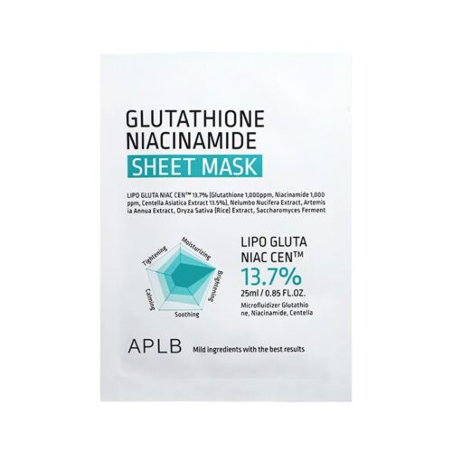 [APLB] Glutathione Niacinamide Sheet Mask