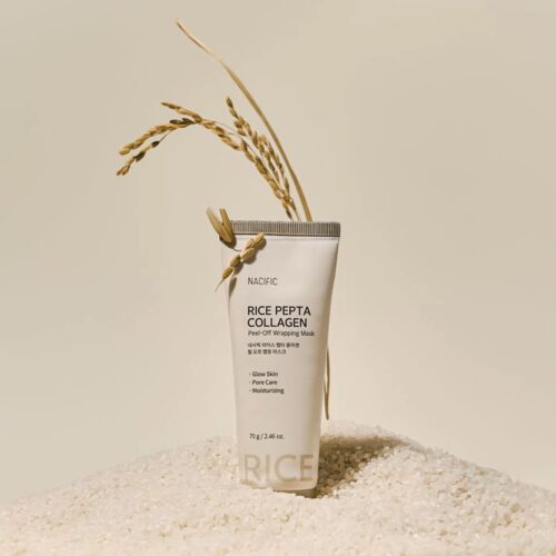 [Nacific] Rice Pepta Collagen Peel-off Wrapping Mask 70g - Imagen 5