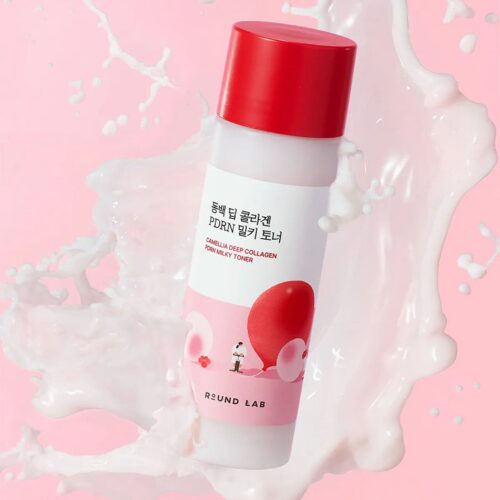 [Round Lab] Camellia Deep Collagen PDRN Milky Toner - Imagen 3
