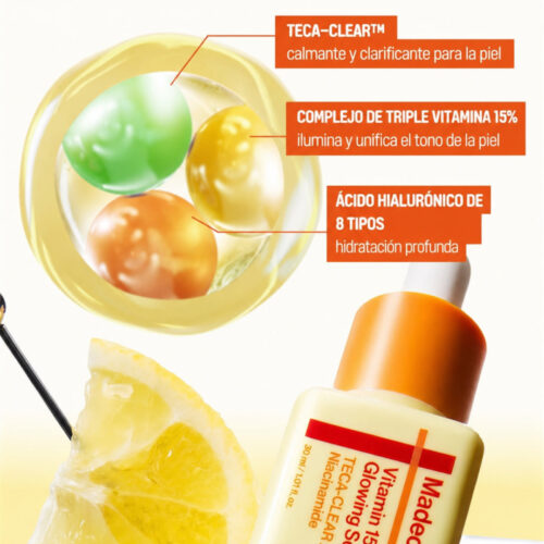 [Centellian24] Madeca Vitamin 15+ Glowing Serum 30 ml - Imagen 4
