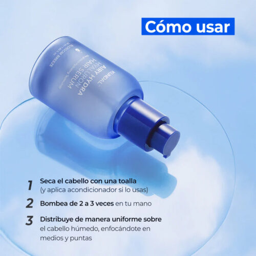 [Kundal] Airy Hydra Hyaluron Hair Serum Blossom Breeze 50 ml - Imagen 4