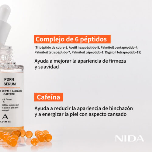 [NIDA] Salmon PDRN Peptide Serum 50 ml - Imagen 5